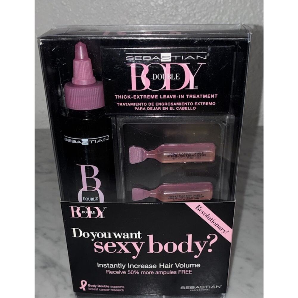 SEBASTIAN Double Body Thick Extreme Leave-In Treatment Kit: Lotion & Serum